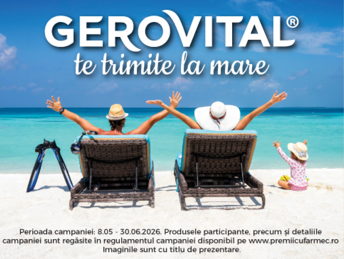 Gerovital, te trimite la mare!
